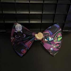 Purple Bow with Villain Design